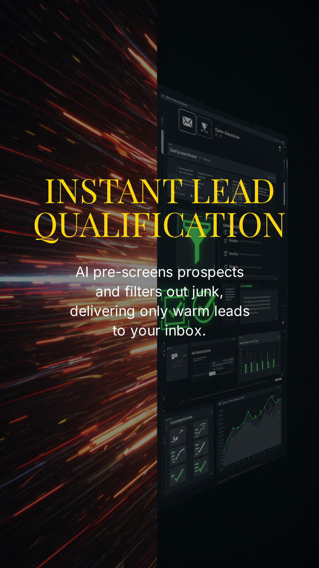 Instant lead qualification